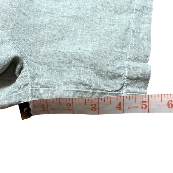 TOMMY BAHAMA Women's 5-Inch Palmbray High Rise Linen Easy Shorts Pull On Sz L - Picture 8 of 9